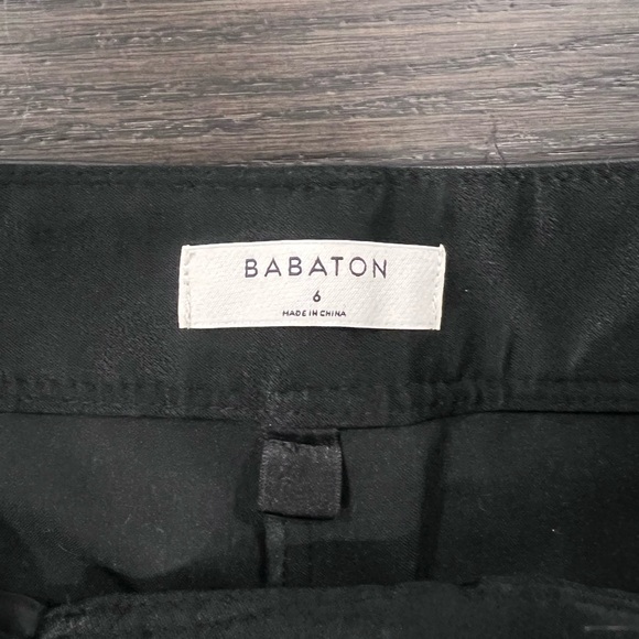 Aritzia Babaton Black Command Pants Size 6 - Picture 9 of 9
